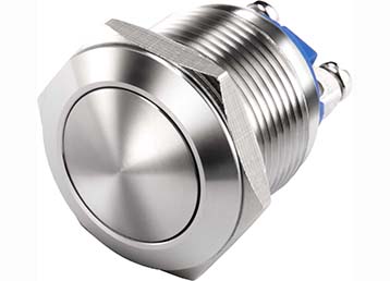 1- Security 19mm push button switch with anti vandal