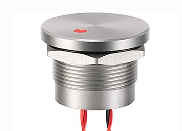10-weatherproof self-locking 22mm push button switch with wiring