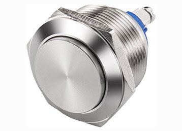 4-stainless steel spst push button switches with led illuminated