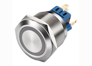 4- Latching Dpdt Push Button Switch with light