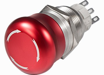 5- mechanical emergency push button switch with metal material