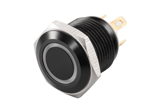 1-LS16 series black aluminum anti vandal switch