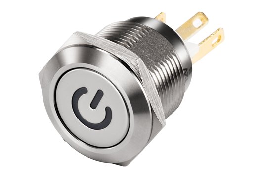 2-L19M series solder lug anti vandal switch