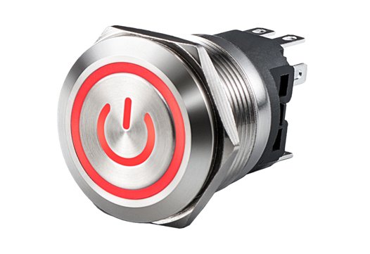 L22T Series momentary 1no1nc Anti vandal switch