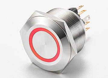 Large 30mm push button switch
