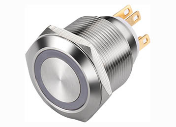 momentary emergency push button switch with rohs