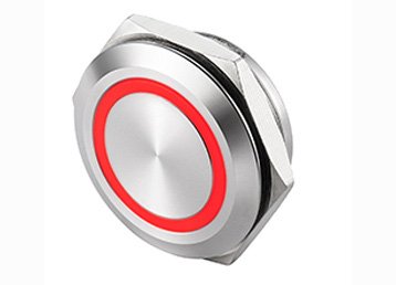 26-led metal momentary push button switch