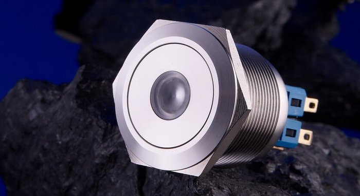 20-22mm outdoor push button with stainless steel