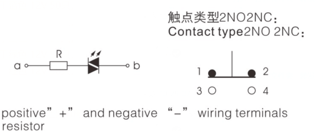 3-30mm push button switch wiring for antivandal