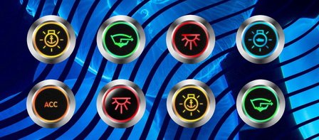 Figure 12 Backlit LED Switch Label Kit