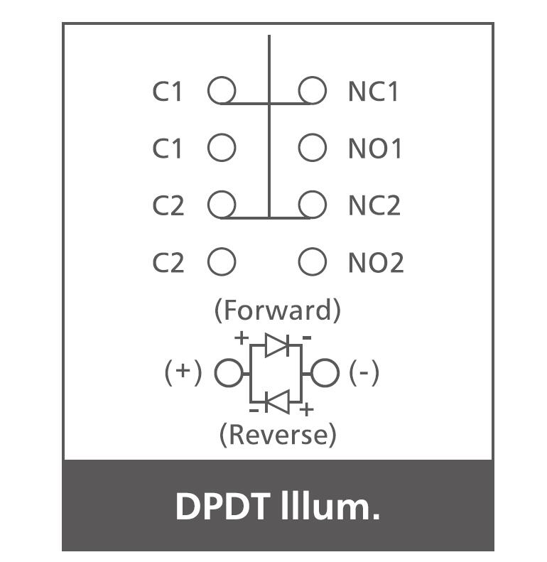 Figure 18 DPDT Push Button Switch