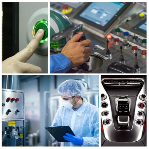 Figure 19 Many uses of LED Switches