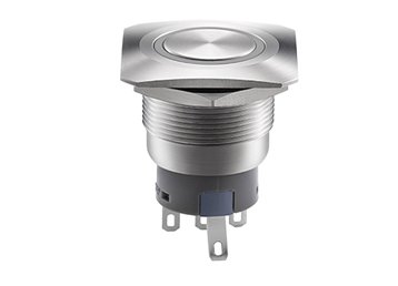 13-metal led 22mm push button switch