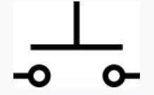 Figure 12 Push to make electrical symbol