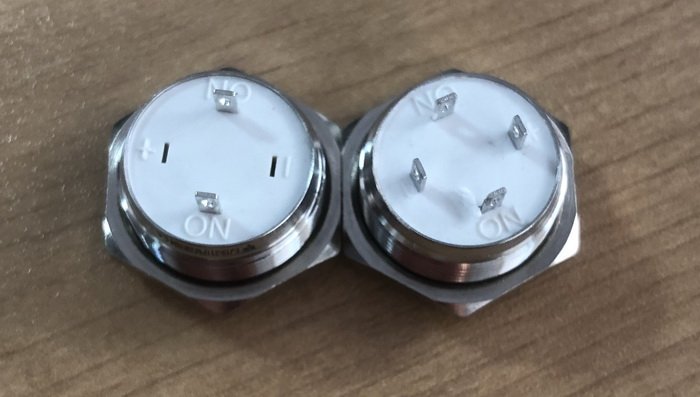 Figure 19 low profile 22mm push button switch