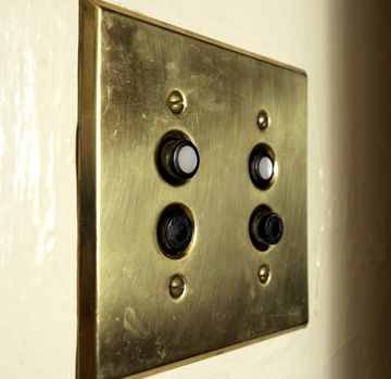 Figure 2 Vintage light push-button switch