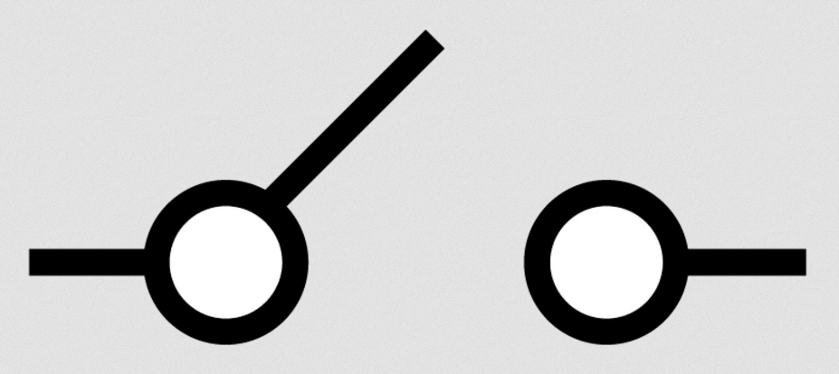 Figure 20 - Electrical symbol of toggle switch