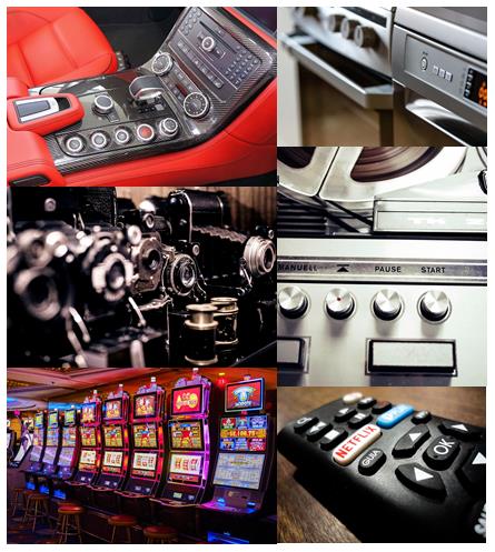 Figure 3 Different applications of 22mm push button switches