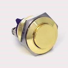 Figure 38 An example of a gold-plated 19mm push button switch