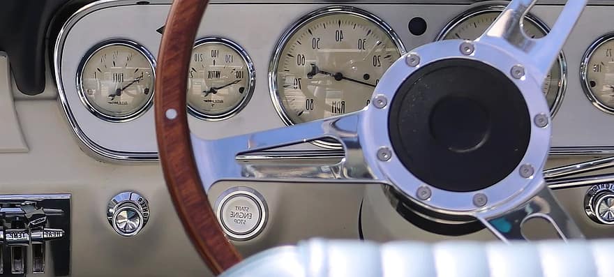 Figure 11 Classic car start and stop push button