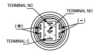 Figure 8 A sample of 7-pin push button switch wiring guide