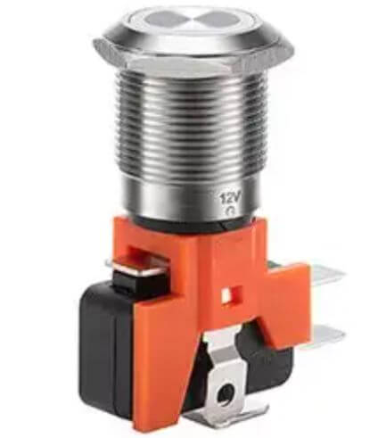 Big current SPDT push button switch