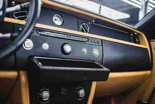 Classic car dashboard