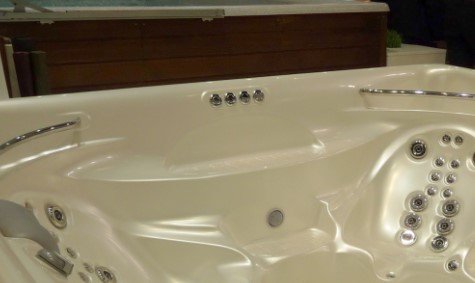 Figure 13 Hot tub button controls