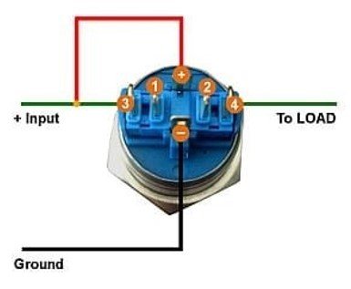 Figure 24 LED light always on wiring diagram