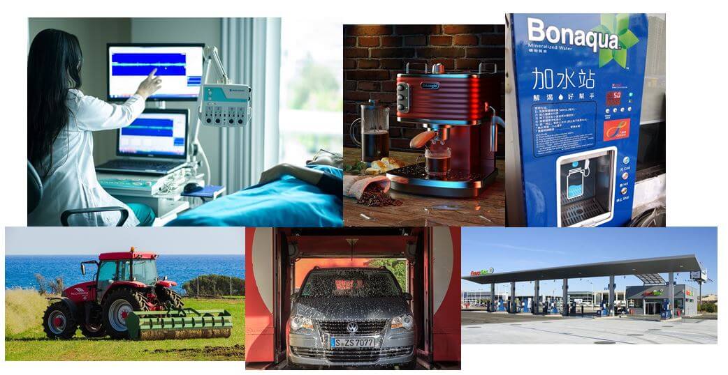 Different uses DPDT push button switch