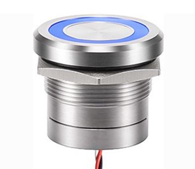 Panel mount push button switch