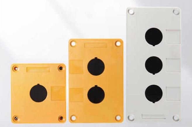 Push button switch stations