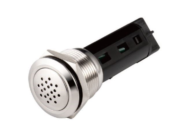 Buzzer type flush mount push button switch