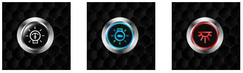 Dual LED backlit function