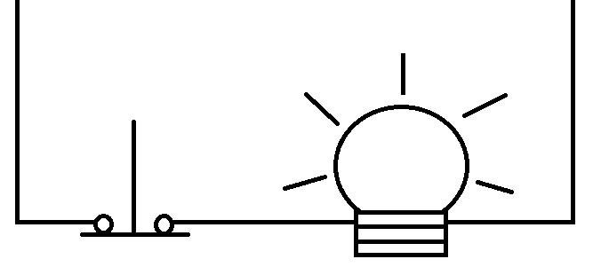 Figure 14 Normally closed position with light bulb
