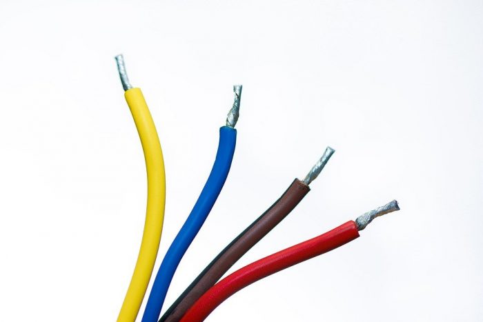 Figure 19 Colored electrical wires