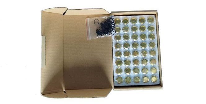 Figure 22 Packaging example of push button switches