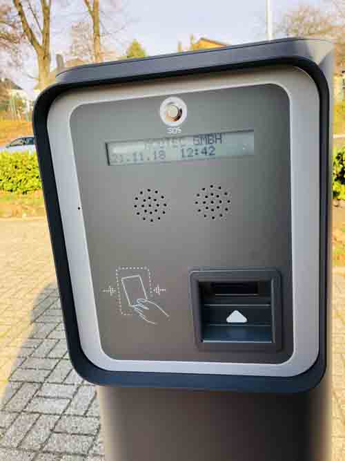 Parking ticket machine