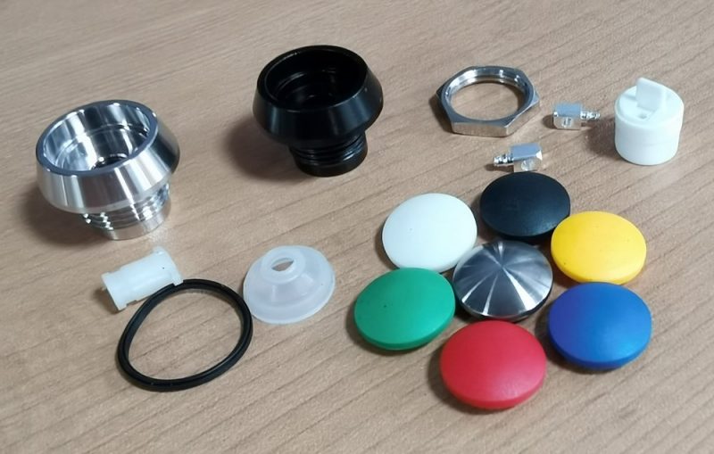 Figure 24 12mm push button switch parts