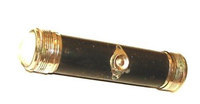 Figure 3 An 1898 flashlight using the first everyday push button