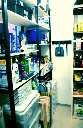 Figure 7 Example of organized storage room