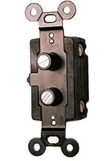 Antique latching light switch
