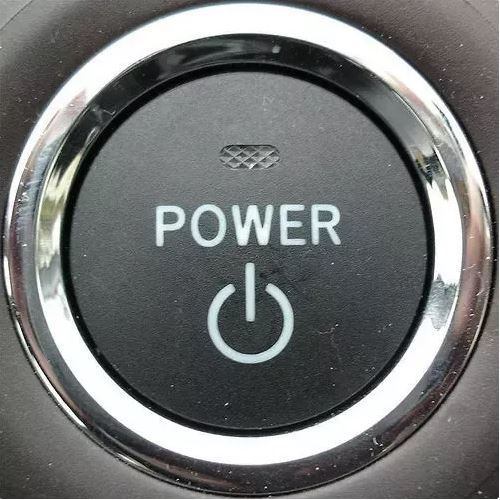 Hybrid car power push button switch