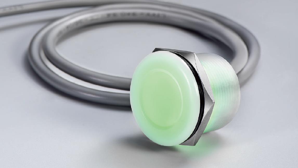 Piezo push button on off