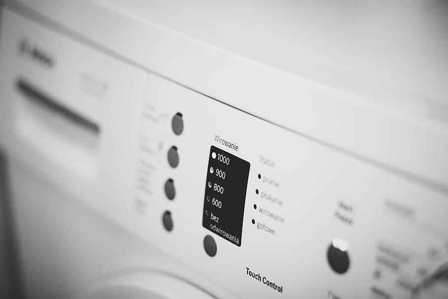 Example of new washing machine model