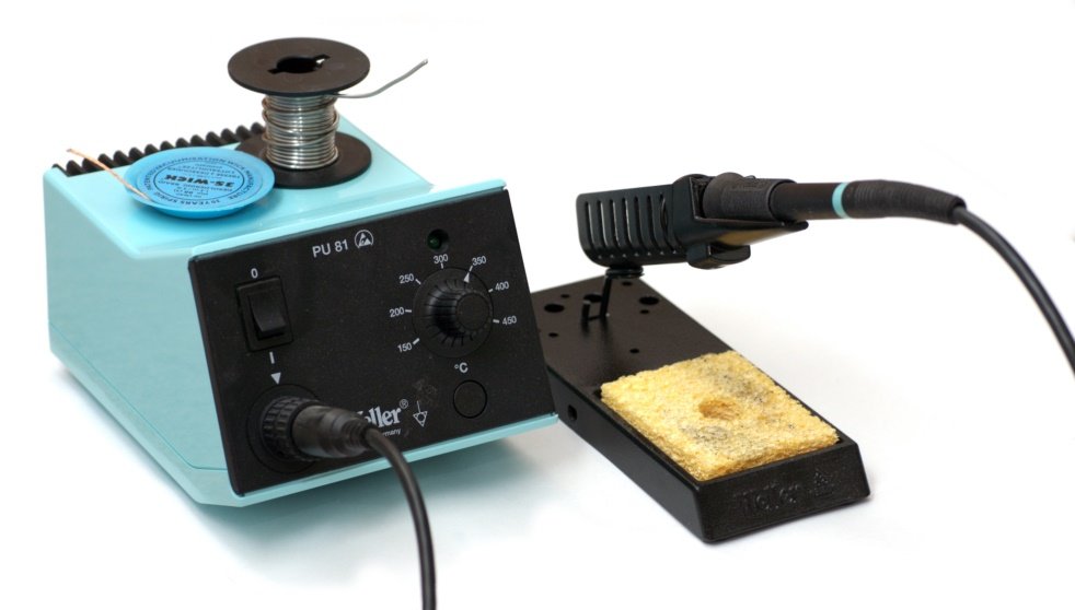 Complete soldering station set