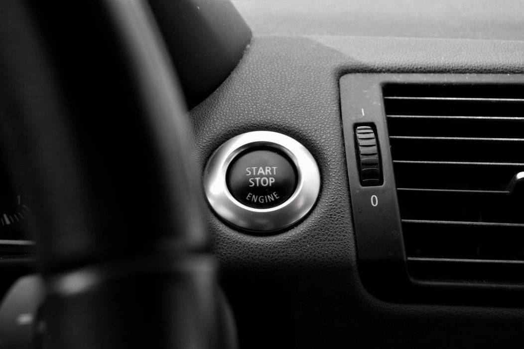 Car start engine button
