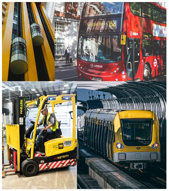 Different applications of the push button on off