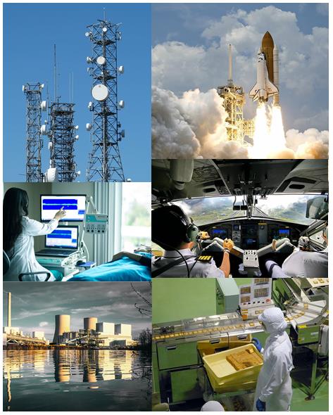 Different applications of the latching push button switch