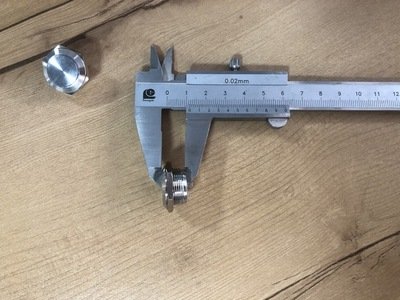 Checking the size of the reset push button switch